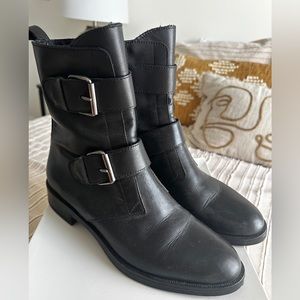 Emanuele Crasto Leather Boots